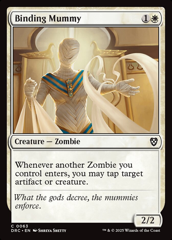 Binding Mummy - carta Magic The Gathering