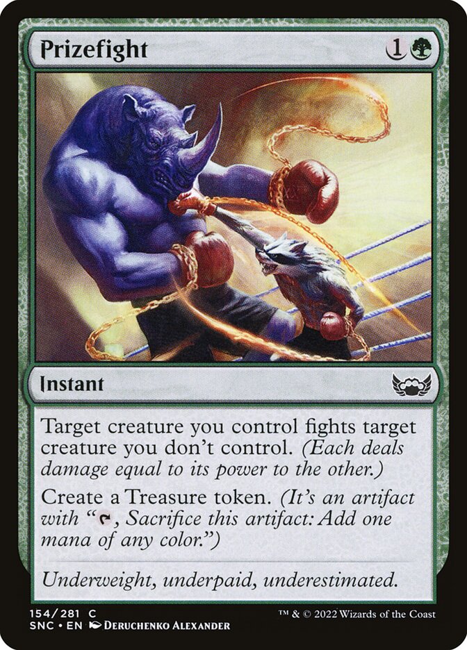 Prizefight - carta Magic The Gathering