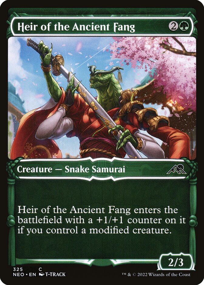 Heir of the Ancient Fang - carta Magic The Gathering