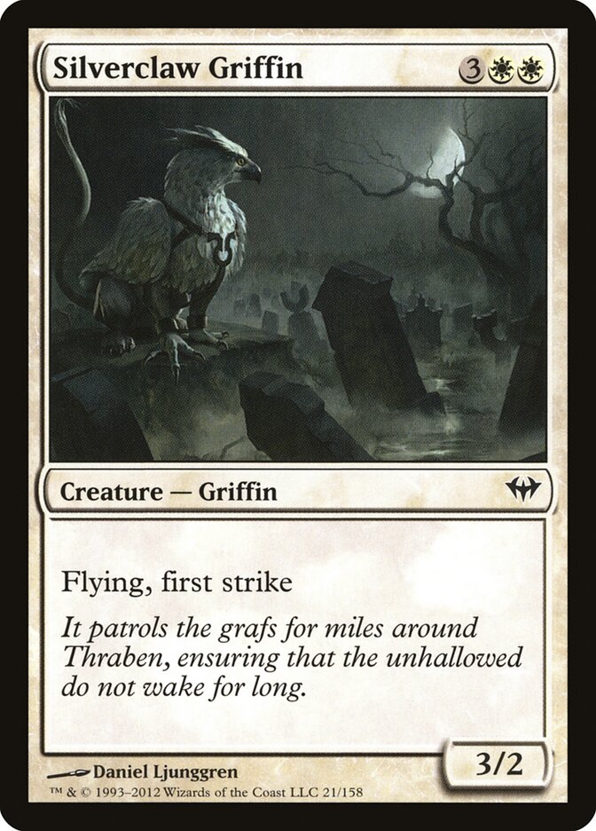 Silverclaw Griffin - carta Magic The Gathering