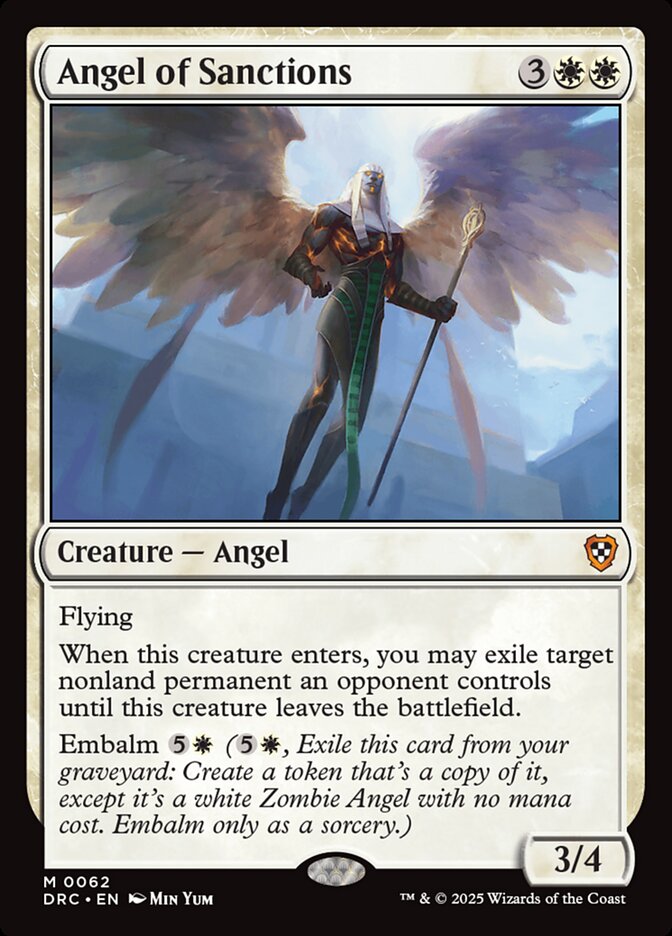 Angel of Sanctions - carta Magic The Gathering