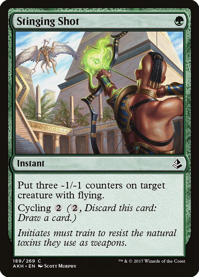 Stinging Shot - carta Magic The Gathering