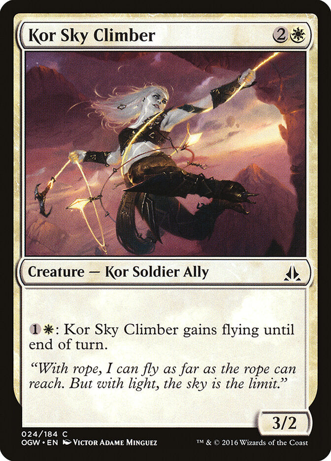 Kor Sky Climber - carta Magic The Gathering
