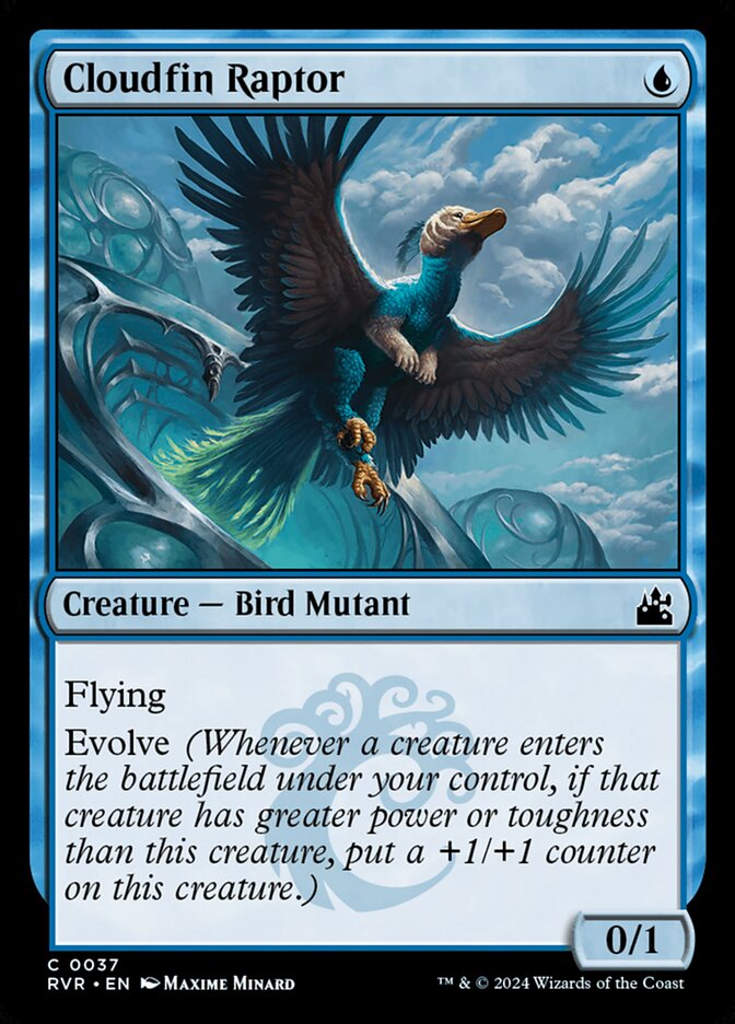 Cloudfin Raptor - carta Magic The Gathering