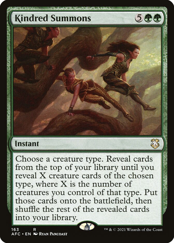 Kindred Summons - carta Magic The Gathering