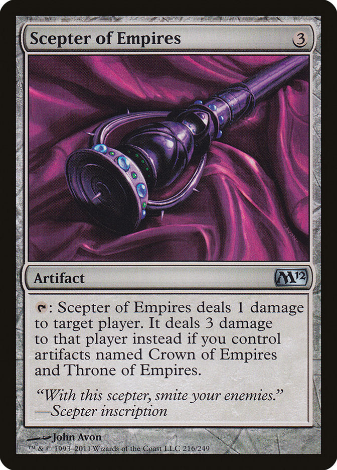 Scepter of Empires - M12-216-NF-STD