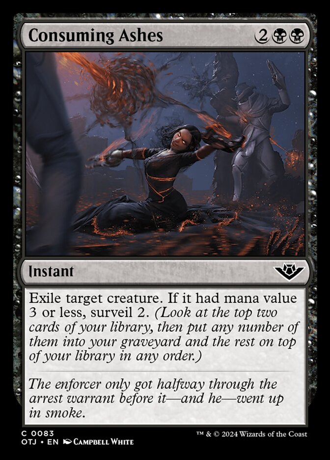Consuming Ashes - carta Magic The Gathering