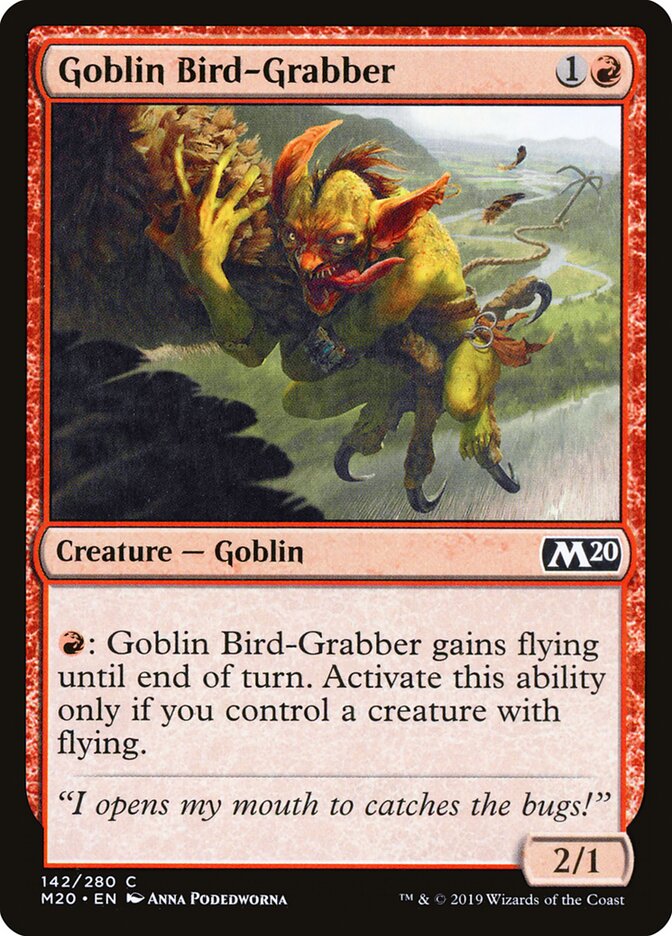 Goblin Bird-Grabber - carta Magic The Gathering