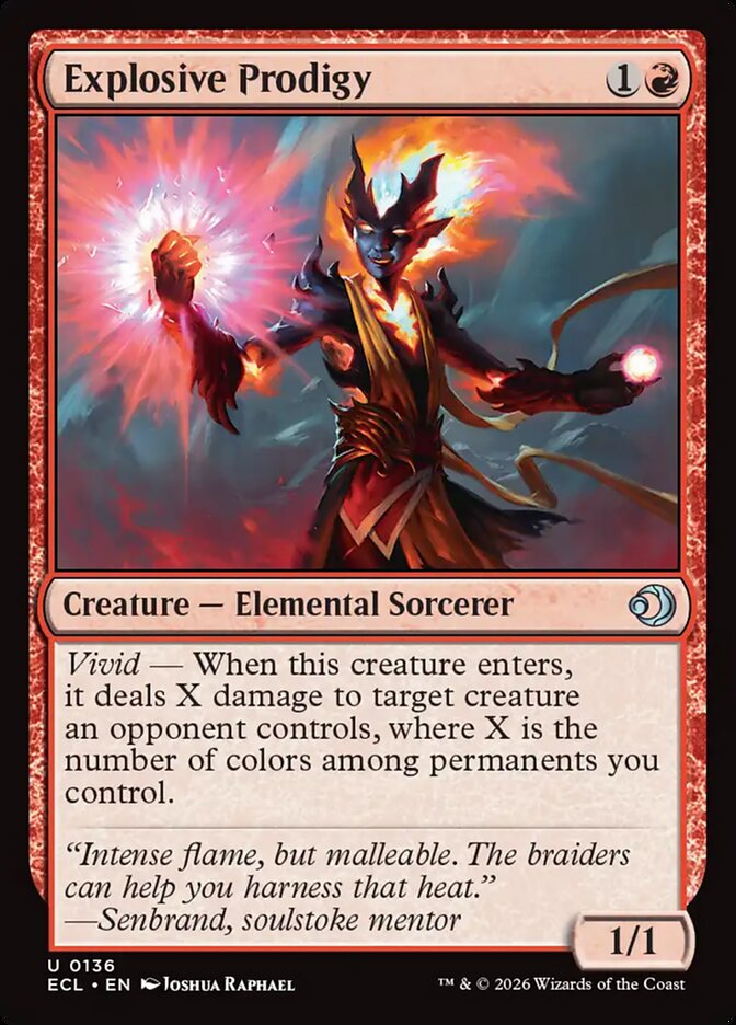Explosive Prodigy - carta Magic The Gathering