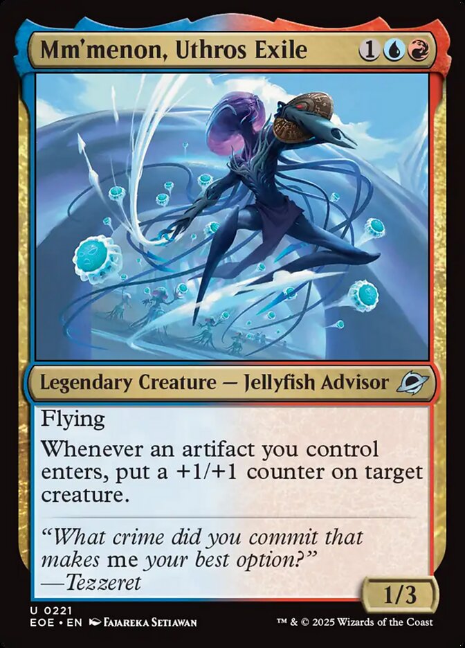 Mm'menon, Uthros Exile - carta Magic The Gathering