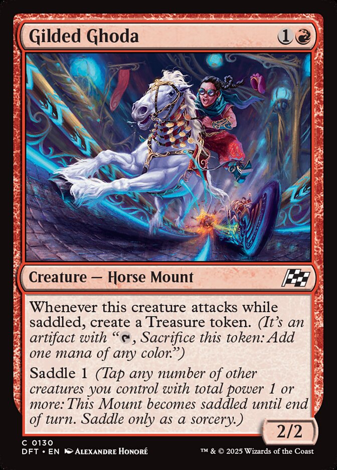 Gilded Ghoda - carta Magic The Gathering
