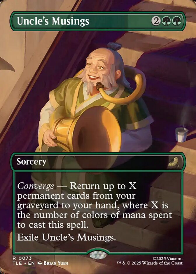 Uncle's Musings - carta Magic The Gathering