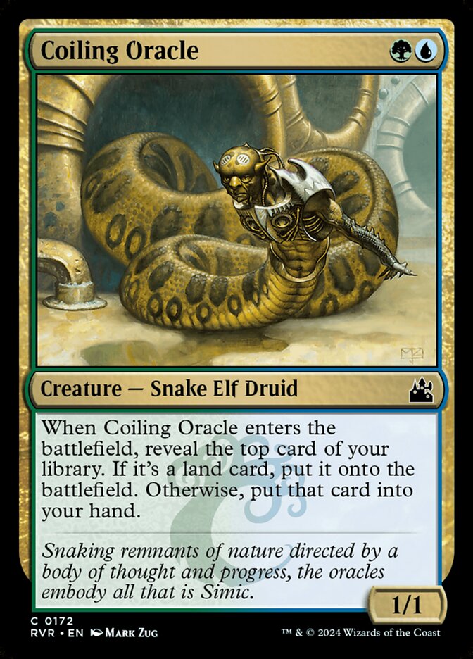 Coiling Oracle - carta Magic The Gathering