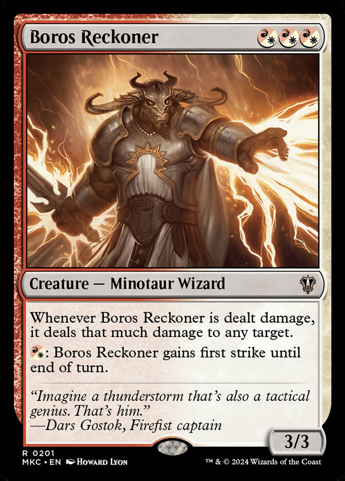 Boros Reckoner - carta Magic The Gathering