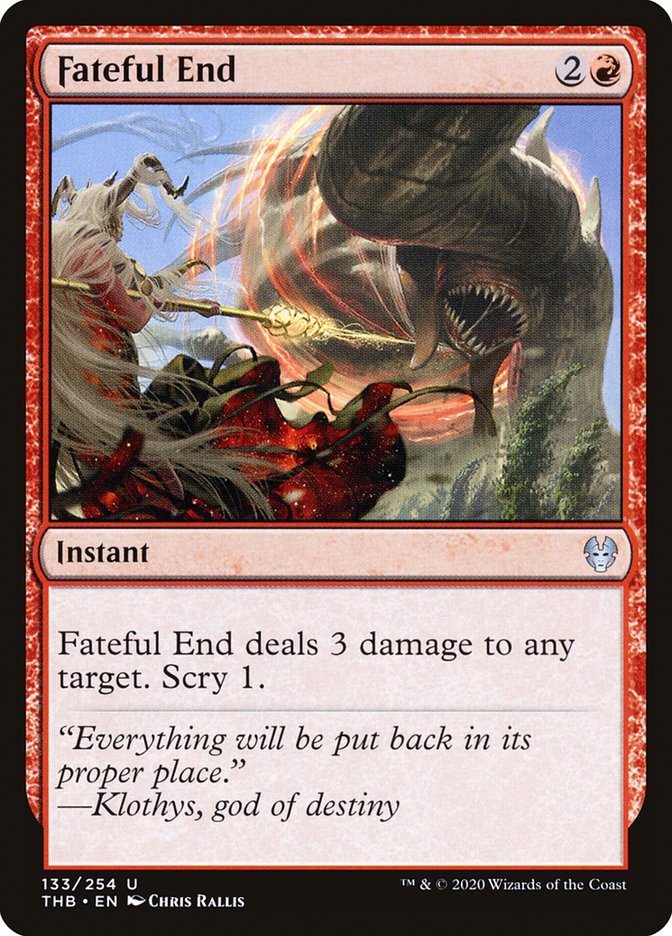 Fateful End - THB-133-NF-STD