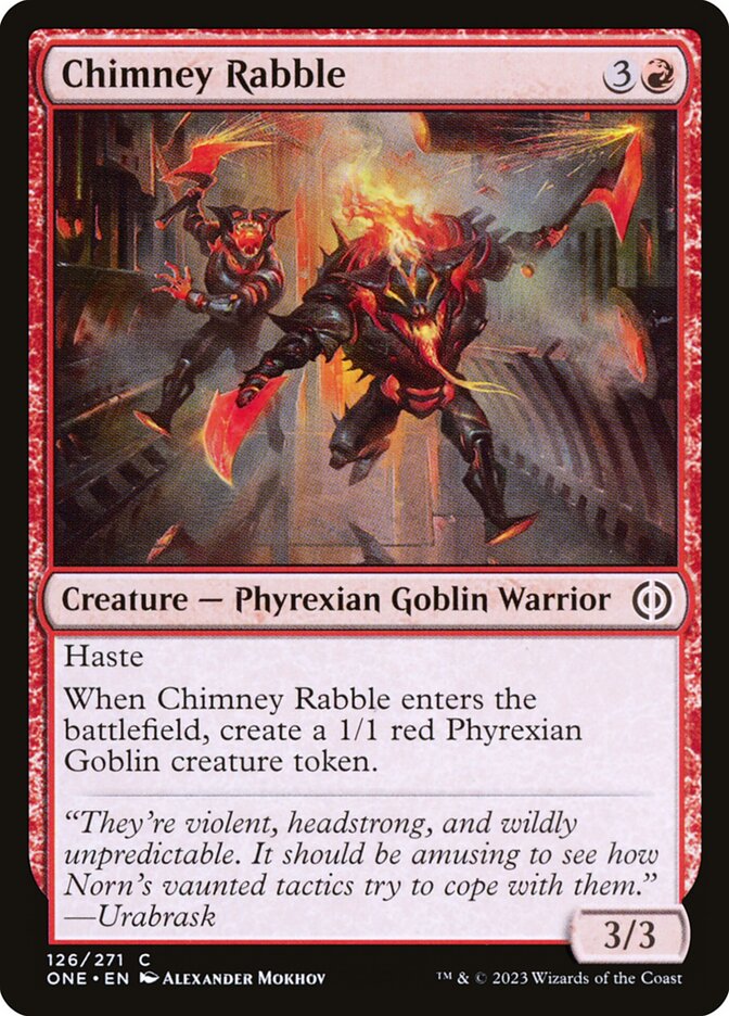 Chimney Rabble - carta Magic The Gathering