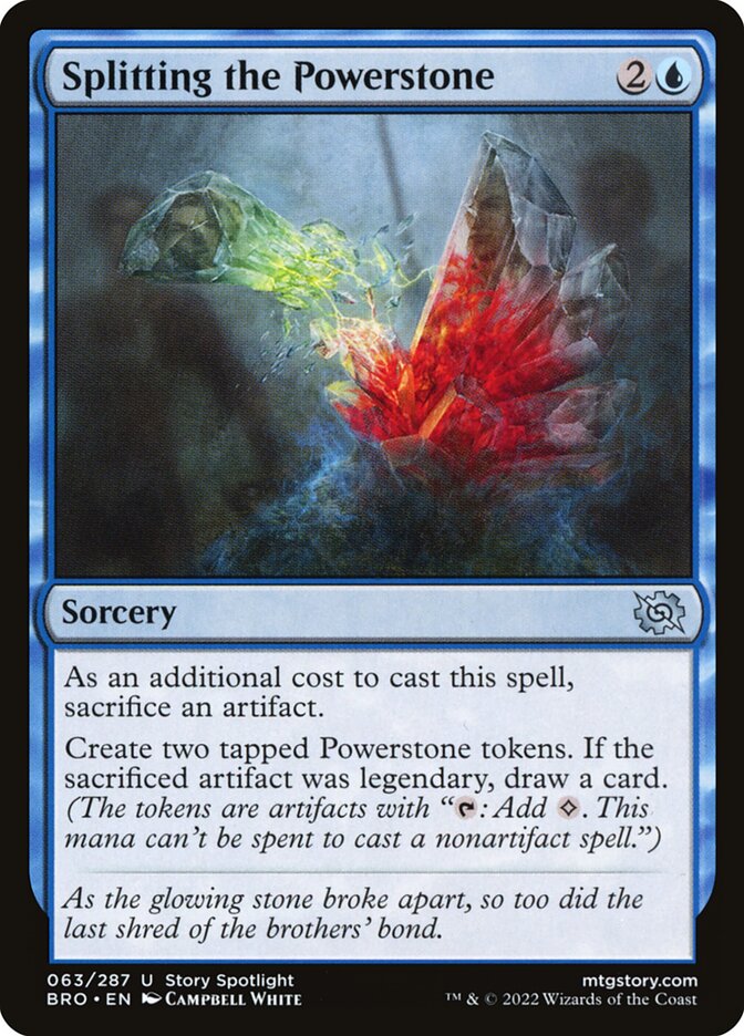 Splitting the Powerstone - BRO-063-NF-STD