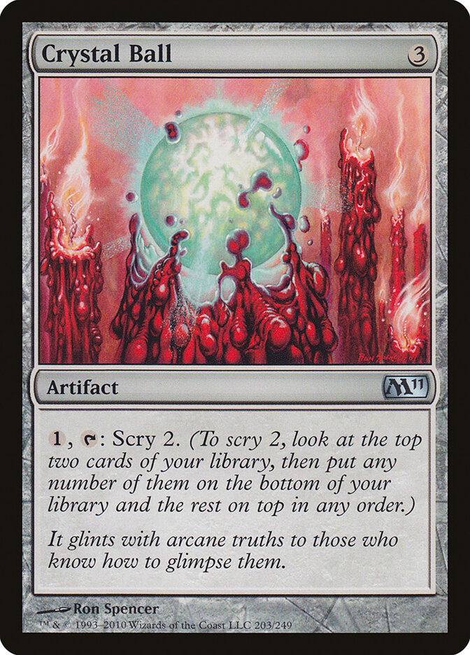 Crystal Ball - carta Magic The Gathering