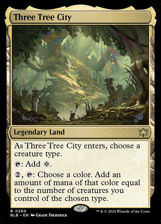 Three Tree City - carta Magic The Gathering