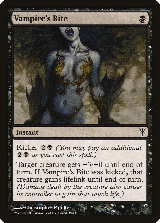 Vampire's Bite - carta Magic The Gathering