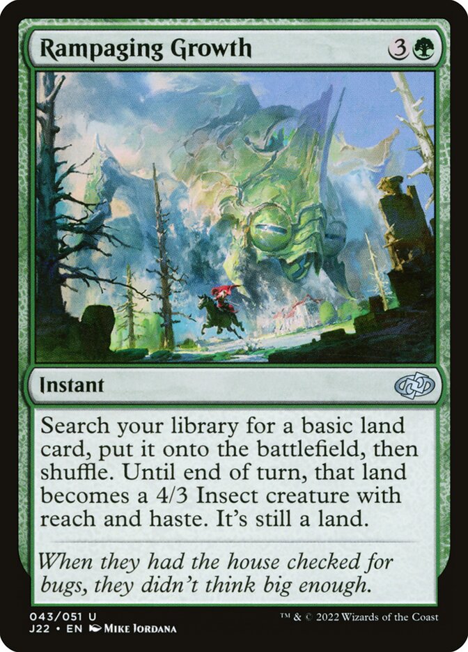 Rampaging Growth - carta Magic The Gathering