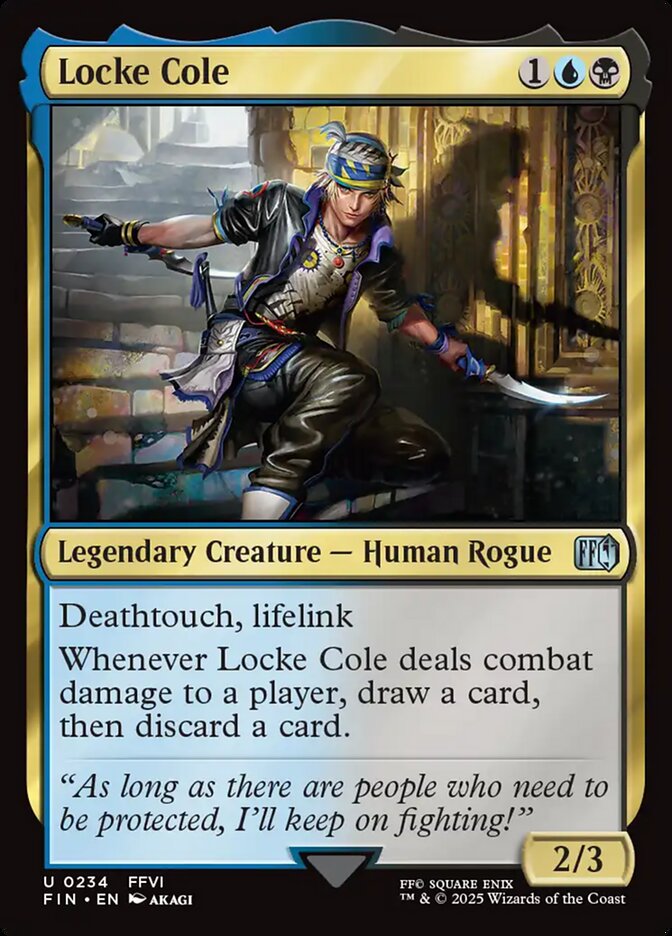 Locke Cole - carta Magic The Gathering