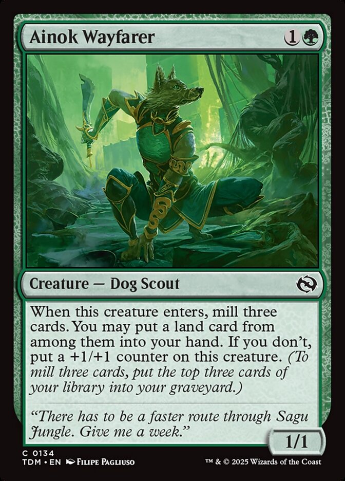Ainok Wayfarer - carta Magic The Gathering