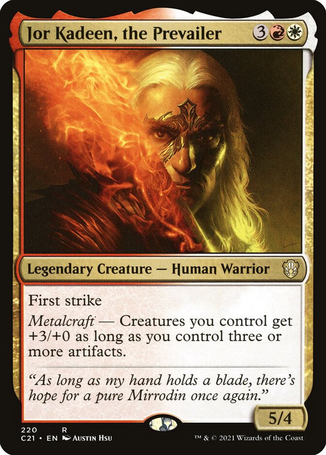 Jor Kadeen, the Prevailer - carta Magic The Gathering
