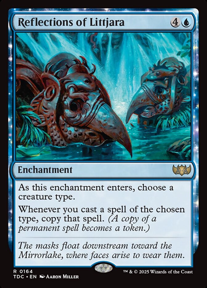 Reflections of Littjara - carta Magic The Gathering