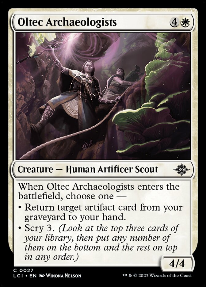 Oltec Archaeologists - carta Magic The Gathering