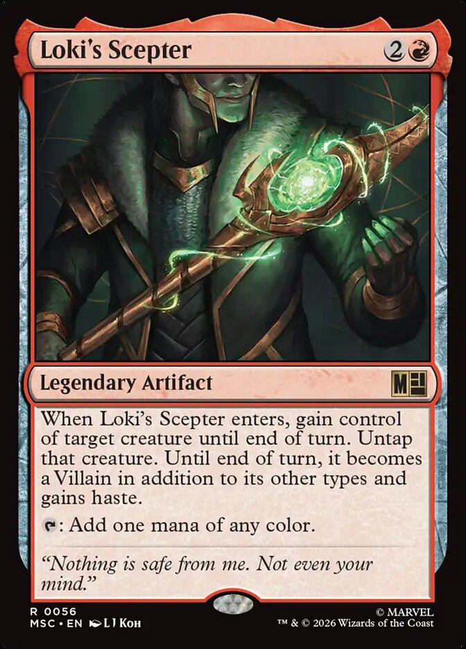Loki's Scepter - carta Magic The Gathering