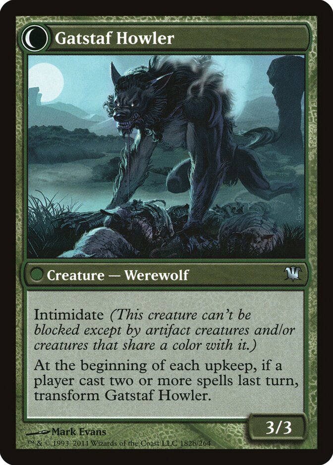 Gatstaf Howler - carta Magic The Gathering