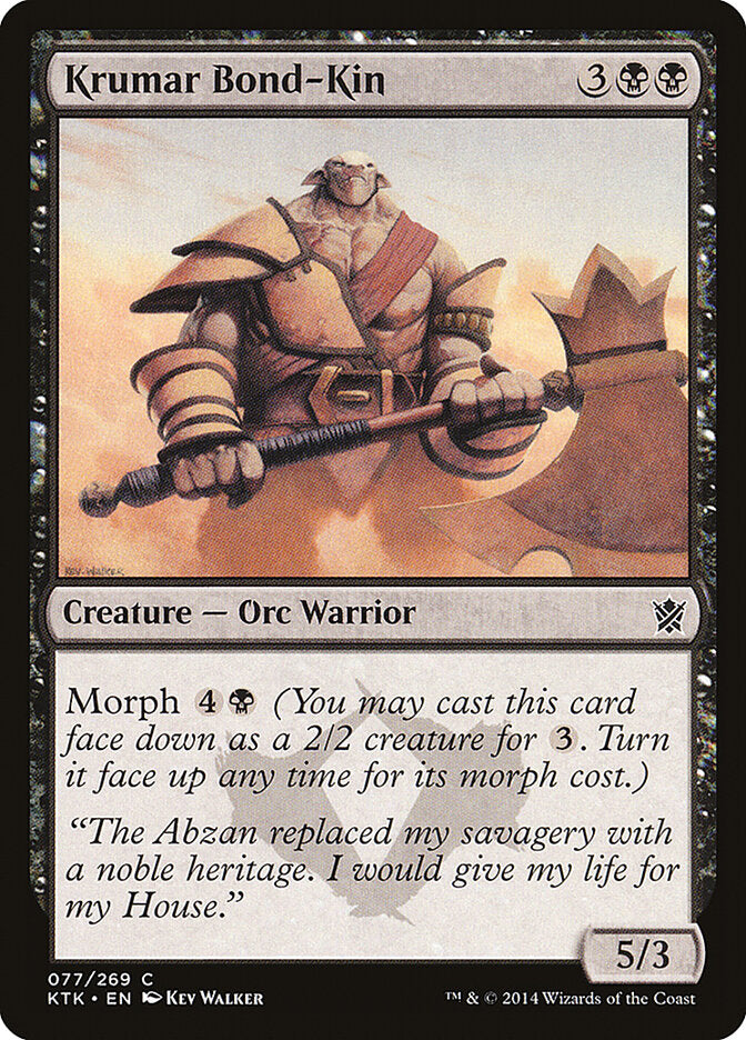 Krumar Bond-Kin - carta Magic The Gathering