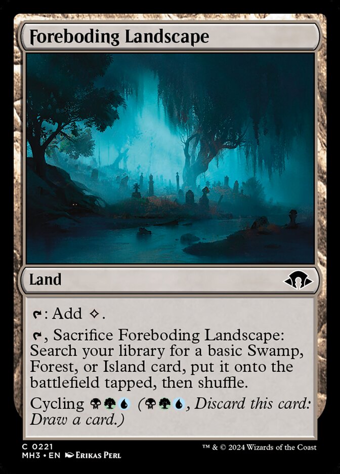 Foreboding Landscape - carta Magic The Gathering