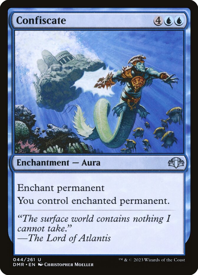 Confiscate - carta Magic The Gathering