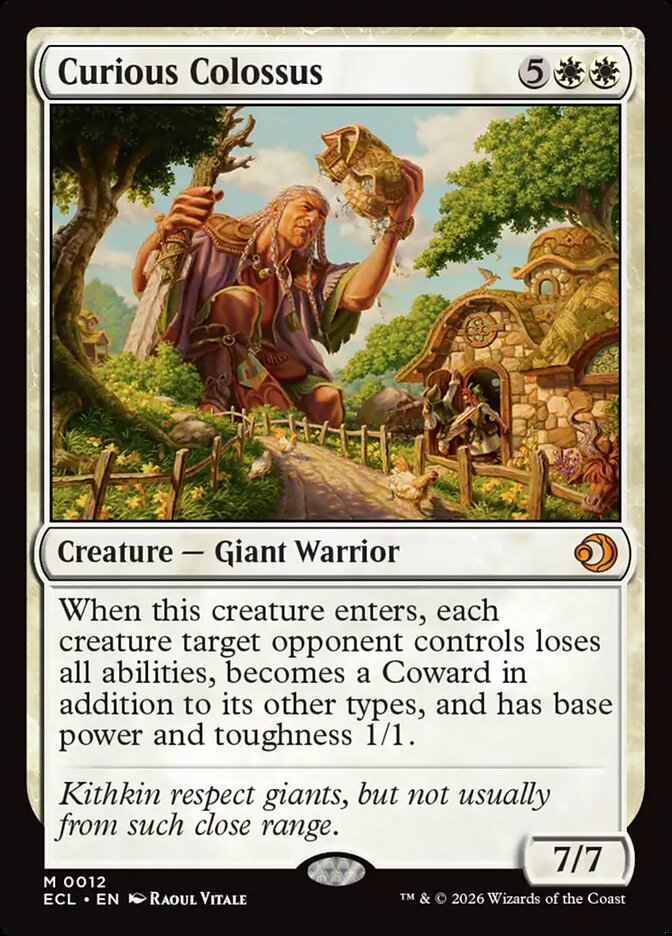Curious Colossus - carta Magic The Gathering