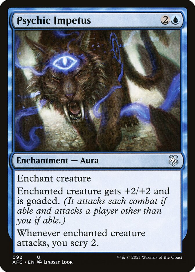 Psychic Impetus - carta Magic The Gathering