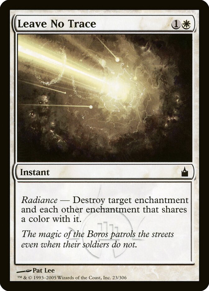 Leave No Trace - carta Magic The Gathering