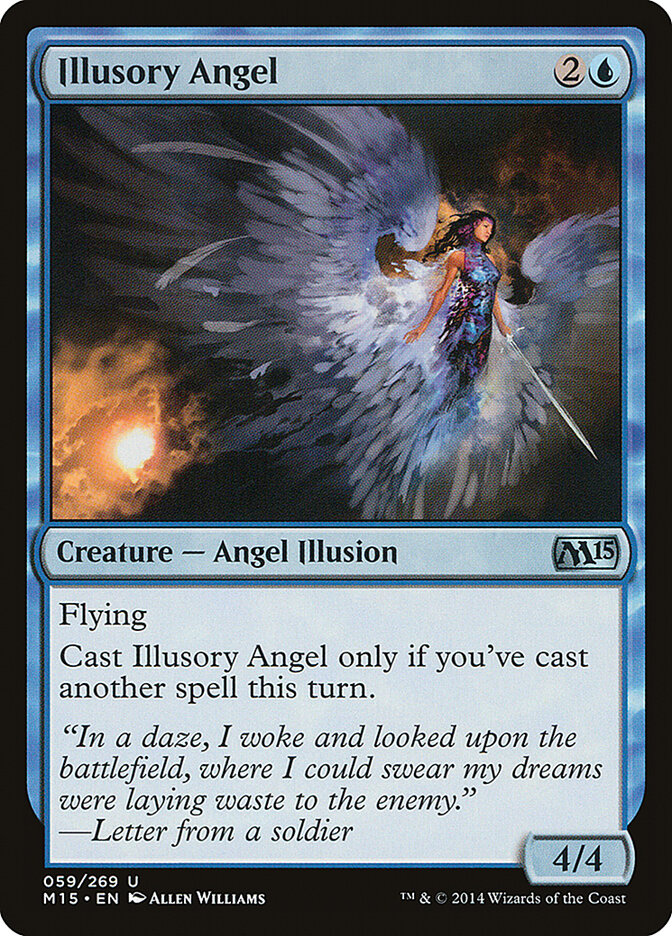 Illusory Angel - carta Magic The Gathering