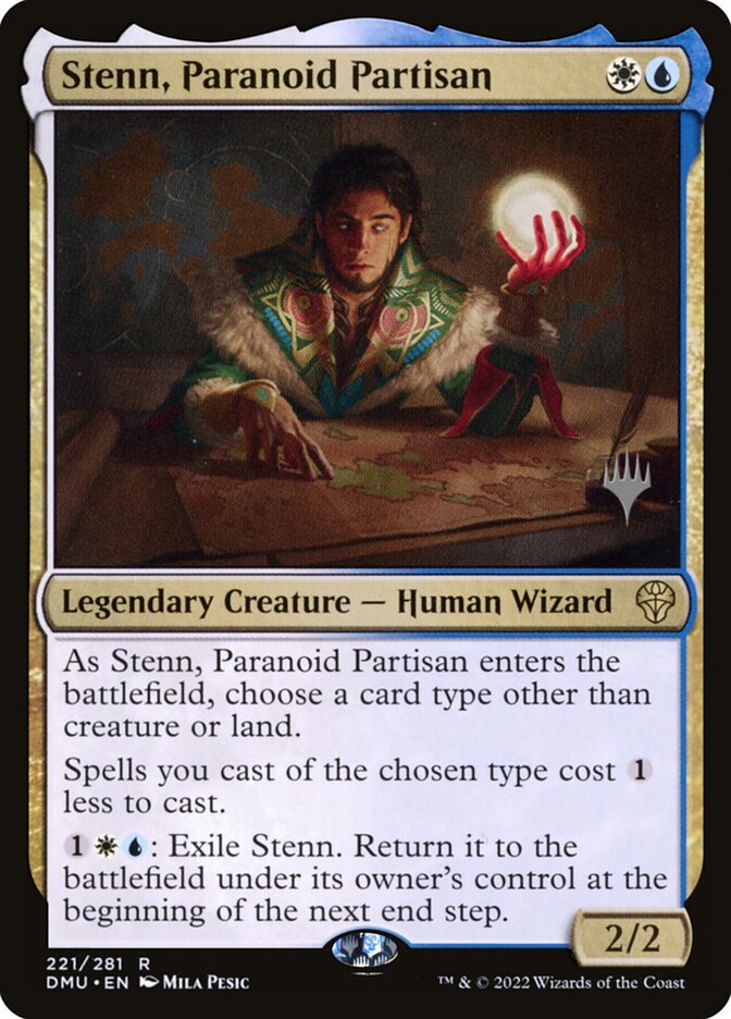 Stenn, Paranoid Partisan - carta Magic The Gathering
