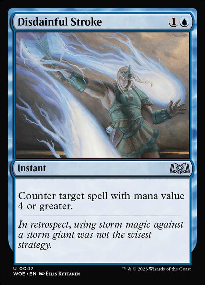 Disdainful Stroke - carta Magic The Gathering