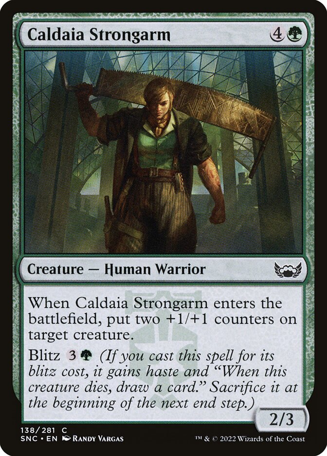 Caldaia Strongarm - carta Magic The Gathering