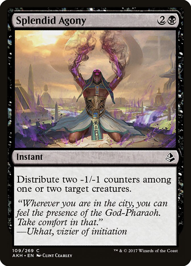 Splendid Agony - carta Magic The Gathering