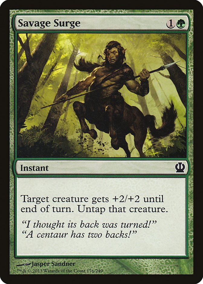 Savage Surge - carta Magic The Gathering