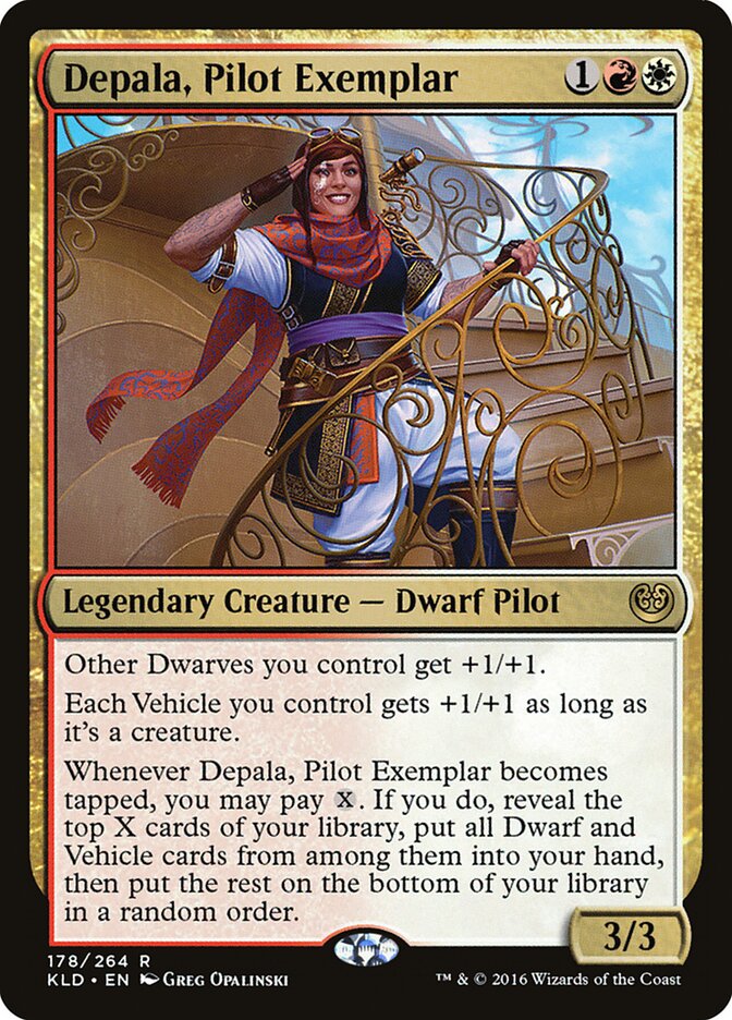 Depala, Pilot Exemplar - carta Magic The Gathering