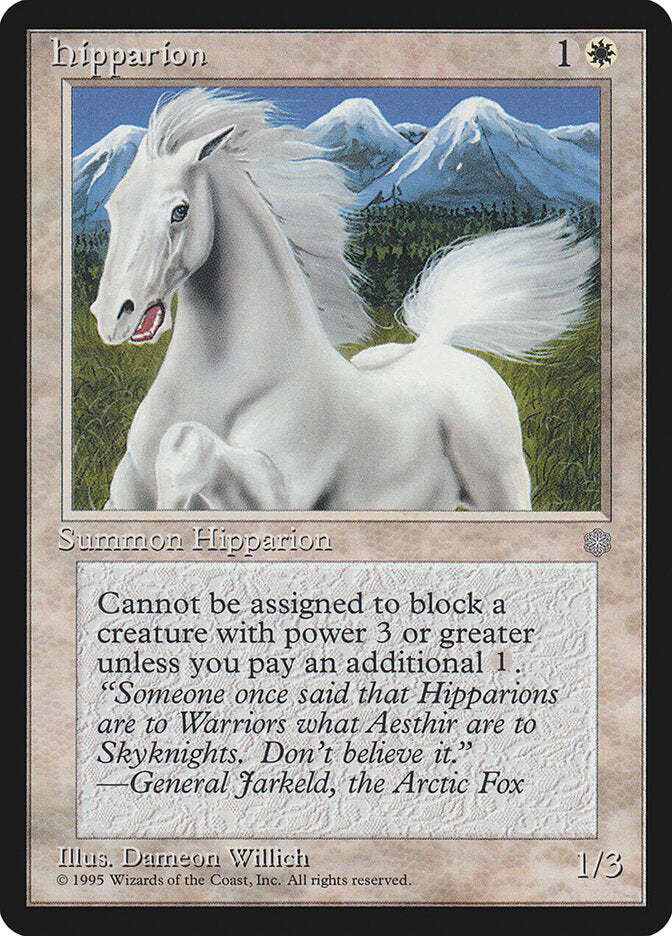 Hipparion - carta Magic The Gathering