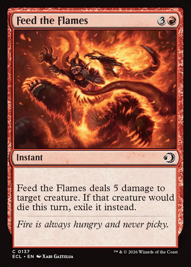 Feed the Flames - ECL-137-NF-STD