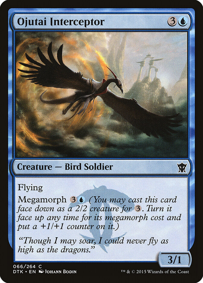 Ojutai Interceptor - carta Magic The Gathering