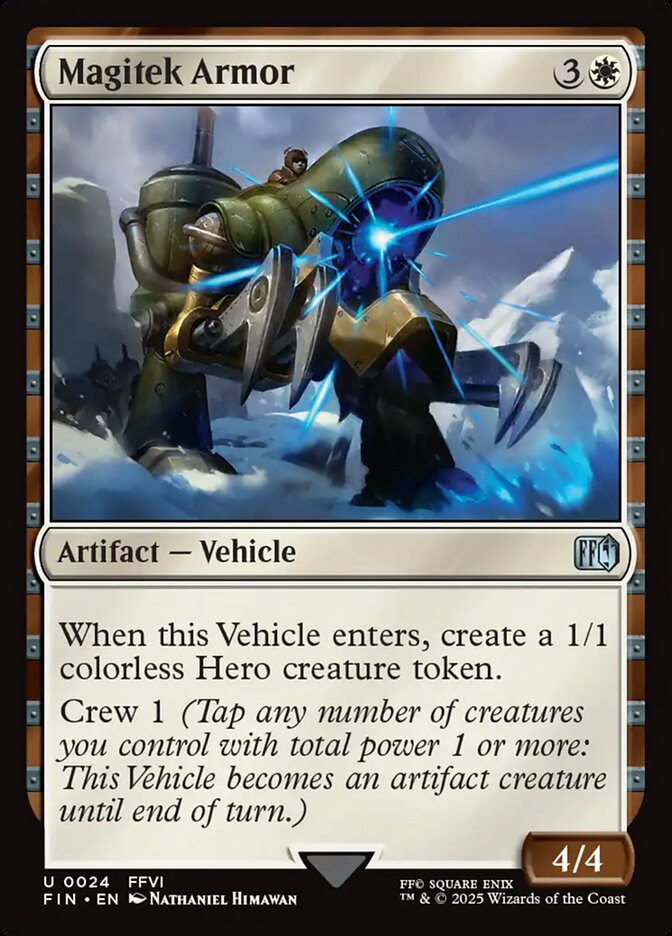 Magitek Armor - carta Magic The Gathering