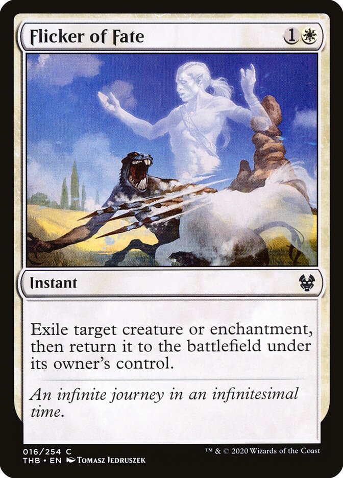 Flicker of Fate - carta Magic The Gathering